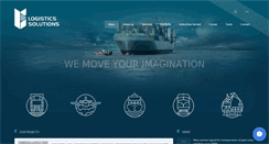 Desktop Screenshot of logisticssolutions.ge